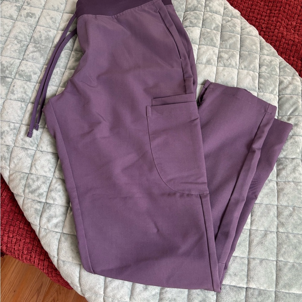 Mandala Drawstring Scrub Pants